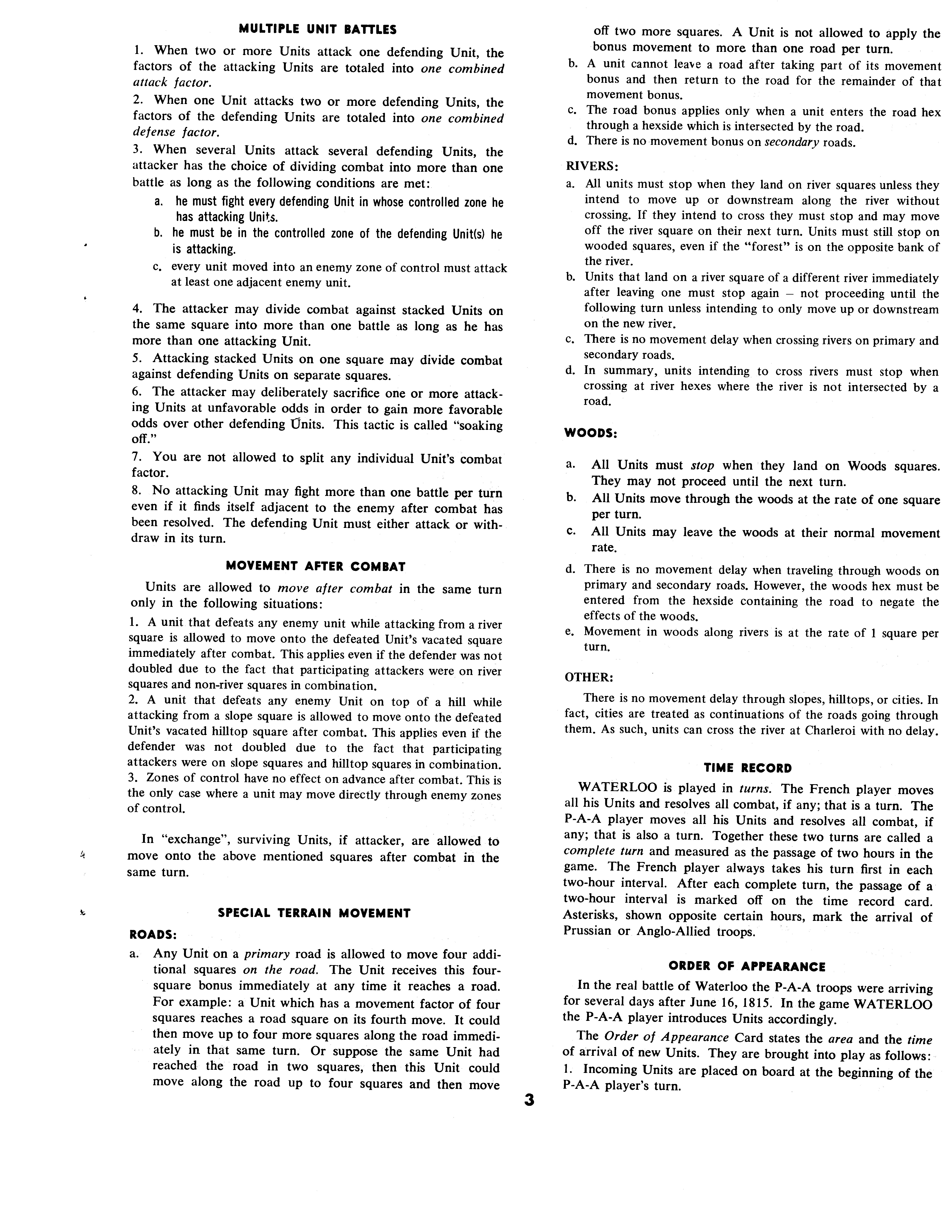 Waterloo Rules Page 3